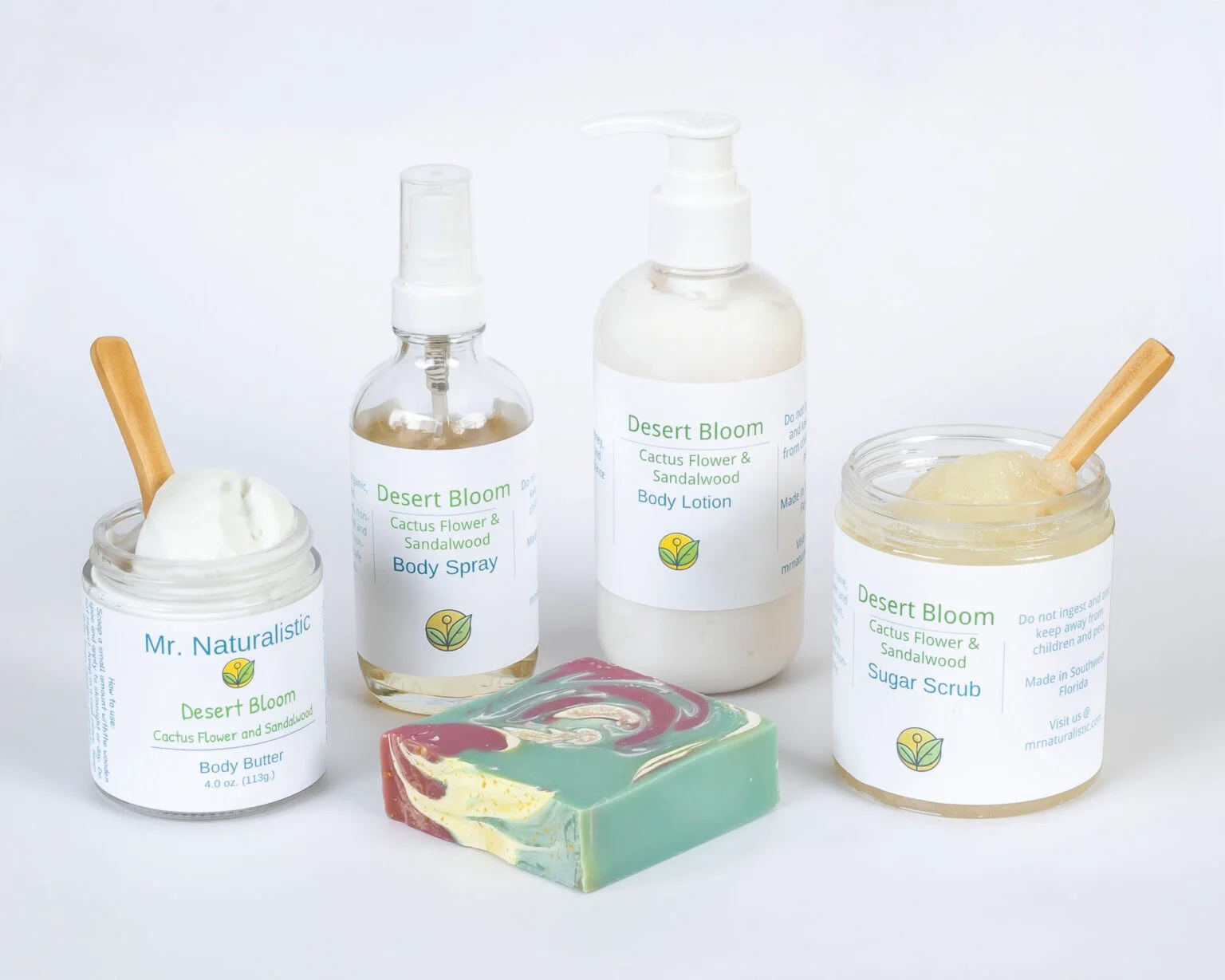 Organic body care skin products