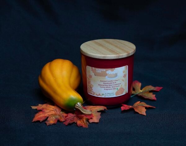 Pumpkin Cake Candle